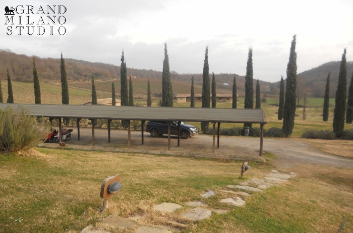 A-SVM.18.Нижняя Тоскана.Капальбио, вилла-21 гек.земли c винодельческим хозяйством.