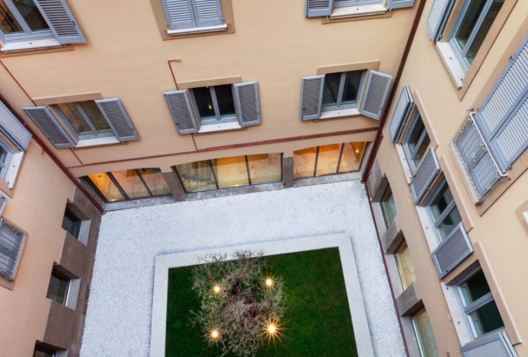 DOK32 элитные апартаменты в отреставрированном доме, исторический центр Милана 