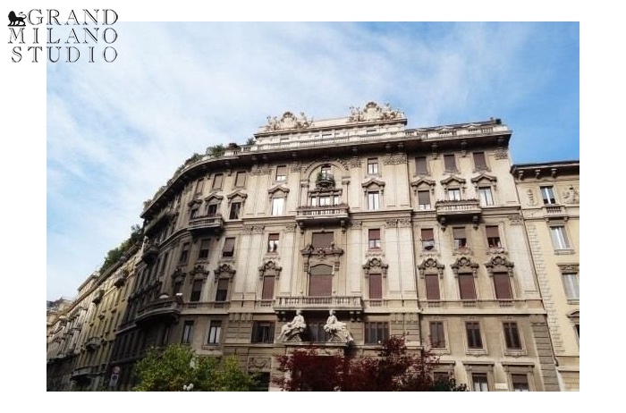 A- АУ 58  элитные апартаменты в Милане, площадь Дузе, Корсо Венеция