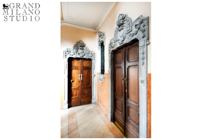 ATIM118. Квартира в доме потрясающей красоты в центре Милана