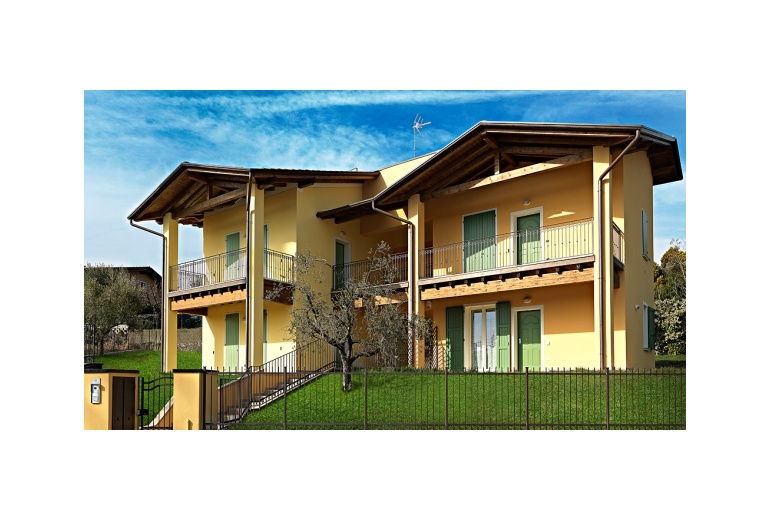 DASL14 Трехкомнатные апартаменты в новой небольшой резиденции в Монига-дель-Гарда