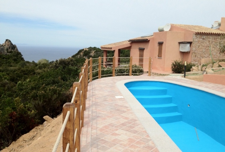 D-YK 2 дом с видом на море, Коста Парадизо, Сардиния