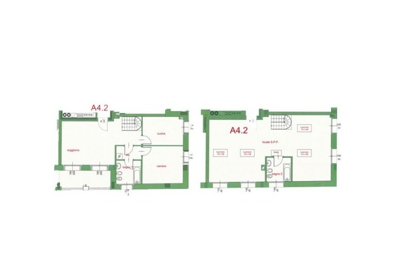 A-AU 276 двухэтажные квартиры, новостройка, метро Джоя