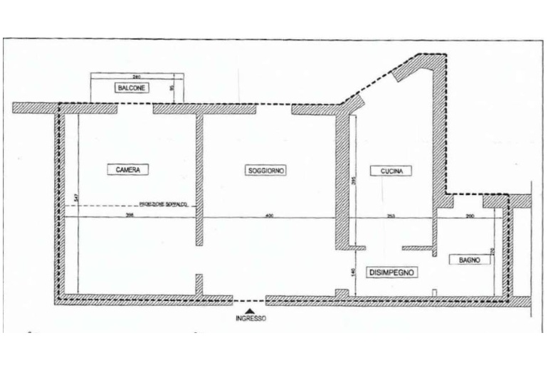 DYK008.Квартира в красивом доме в районе V Giornate