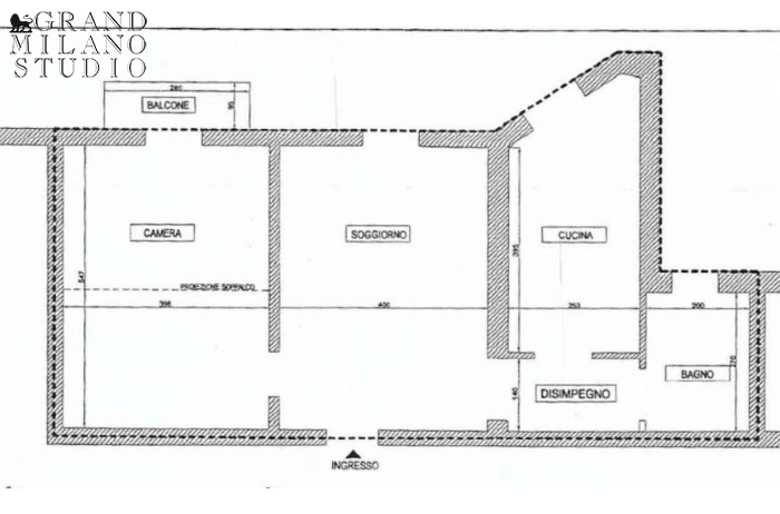 DYK008.Квартира в красивом доме в районе V Giornate