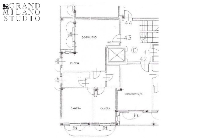 DAU682 трёхкомнатная квартира в Джессате