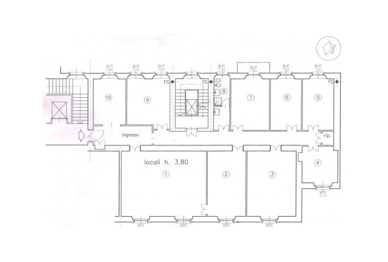 D-AU 547 апартаменты под ремонт в центре Милана, площадь Кадорна