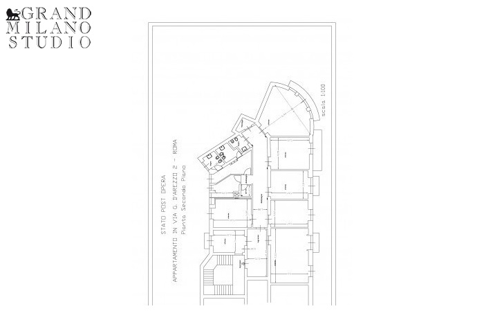 A-SVM.190.Рим. 300—кв.м. офисное помещение в самом центре.