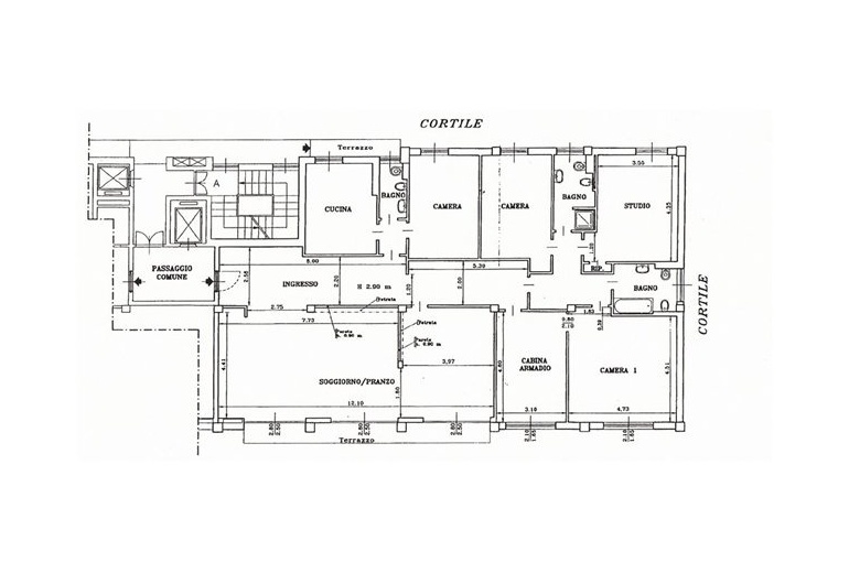 A-AU 174  апартаменты в Милане,  Сан Сиро