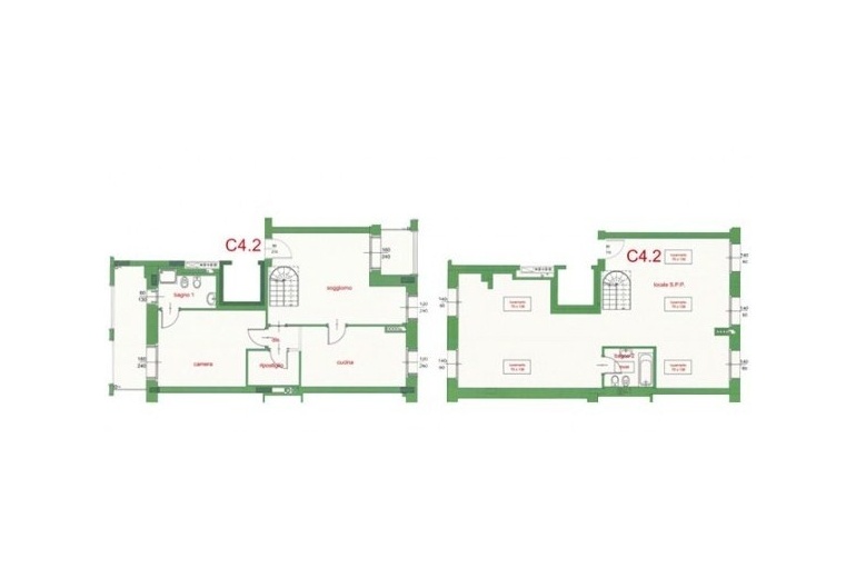 A-AU 276 двухэтажные квартиры, новостройка, метро Джоя