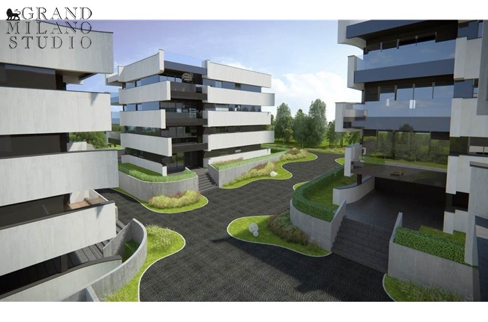 AYK105 Уникальный новый жилой комплекс из 4 башен в Прегассона, Лугано